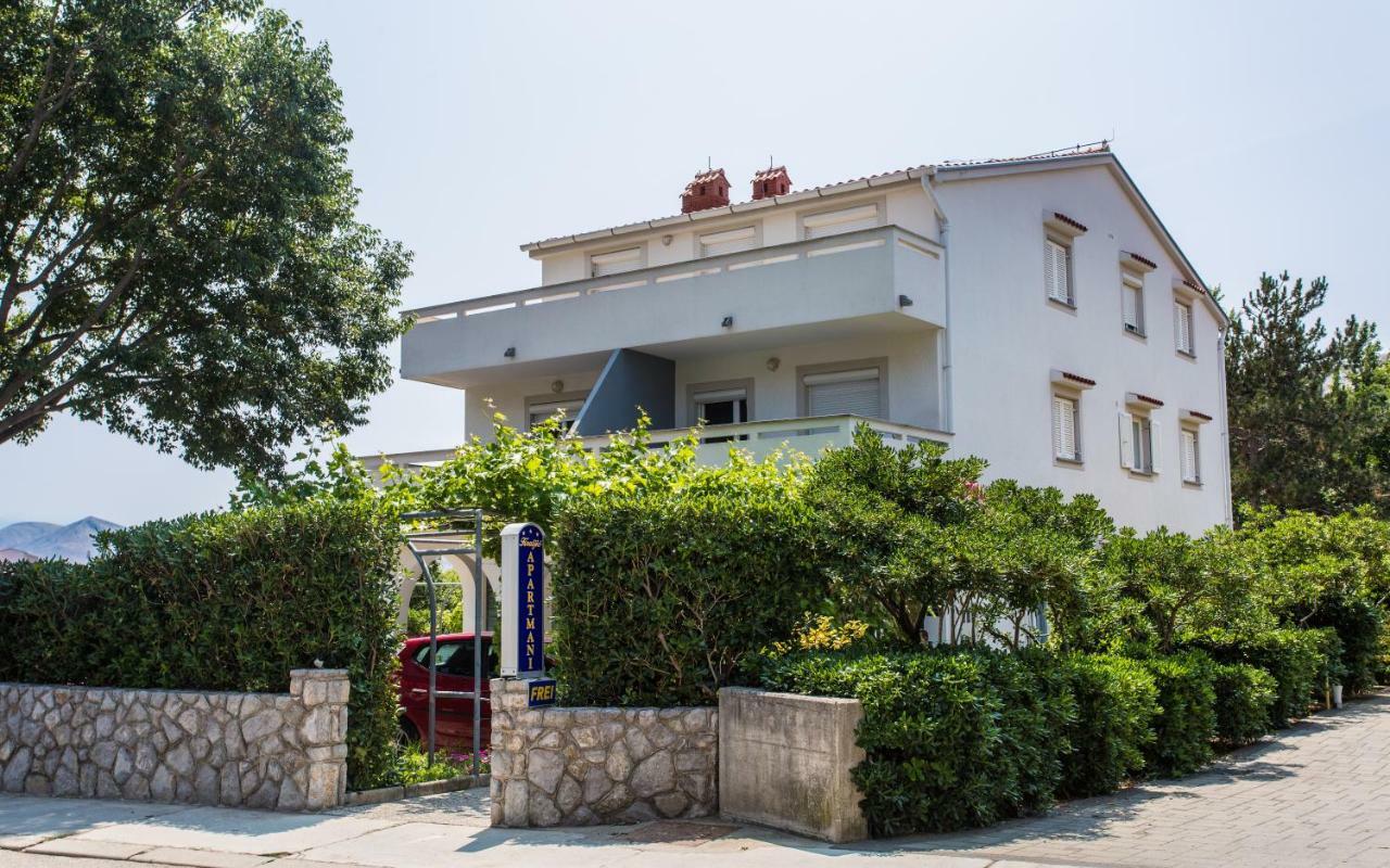 Apartments Kraljic I Baška Eksteriør bilde